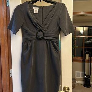 Maggie London grey dress like new